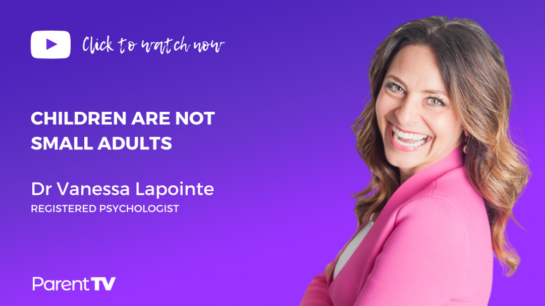 Dr Vanessa Lapointe_Children are not small adults