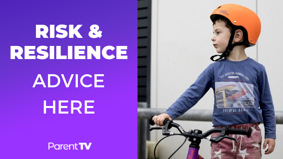 Risk and resilience advice for children and parents.